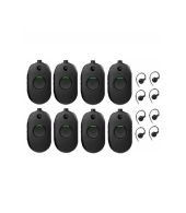 Set van 8 Motorola CLP446E Mini Portofoon met oortje zonder lader