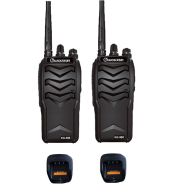 Set van 2 Wouxun KG-988 UHF IP66 8Watt Portofoon met tafellader