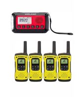 Noodpakket Communicatie Midland ER100 Noodradio en 4 Motorola TLKR T92 portofoons
