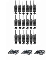 Set van 18 stuks Kenwood TK-3501 met 3 multiladers