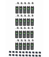 Set van 20 Inrico T330 4G LTE Zello Smart Portofoon IP68 met tafellader en Bluetooth oortje