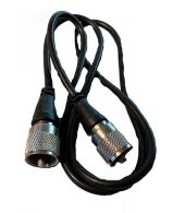Tussen kabel RG58 SO239 PL-Male - PL-Male 50cm