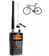 Uniden Bearcat UBC-125XLT Wielren koersradio pakket scanner en magneetvoet antenne