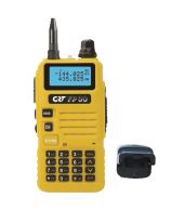CRT FP00 Dualband 5Watt portofoon geel 1600 MAh accu en tafellader OP=OP