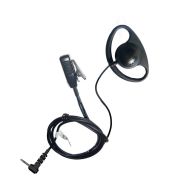 D-Shape oortje voor Motorola Talkabout en TLKR serie M2 1-Pin aansluiting