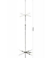 Diamond CPVU8 80-40-20-15-10-6-2m en 70cm Antenne 270cm OP=OP