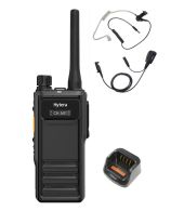 Hytera HP605 UHF DMR IP67 5Watt met tafellader en beveiligingoortje