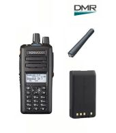 Kenwood NX-3320E UHF DMR GPS Bluetooth IP67 5Watt met accu en KRA23 antenne