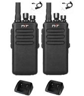 Set van 2 stuks TYTERA MD-680 DMR portofoons met beveiliging oortje