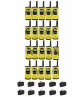 Set van 20 Motorola TLKR T92 H2O IP67 PMR446 Portofoons 