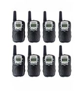 Set van 8 Retevis RT388 walkie talkies zwart OP=OP